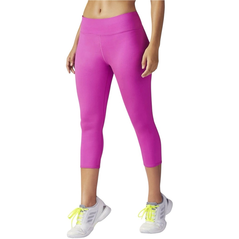 Fabletics Salar PowerHold Capri‎ Leggings Women’s Small Freesia Fuchsia